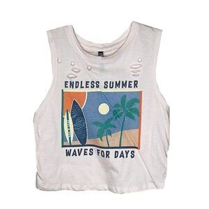 ❤️ 🆕 ELECTRIC PINK Endless Sunmer Shirt Size S